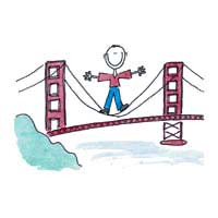 bridge walk boy