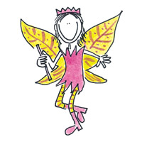 fairy in boots