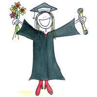 graduate girl