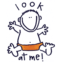 look at me! onesie