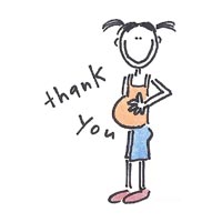 pregnant thank you