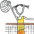 spike it! volley girl