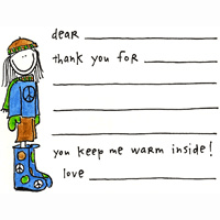 warm heart girl fill-in