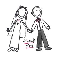 wedding thank you